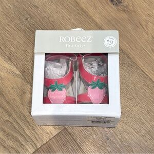 Robeez Pink Strawberry First Kicks